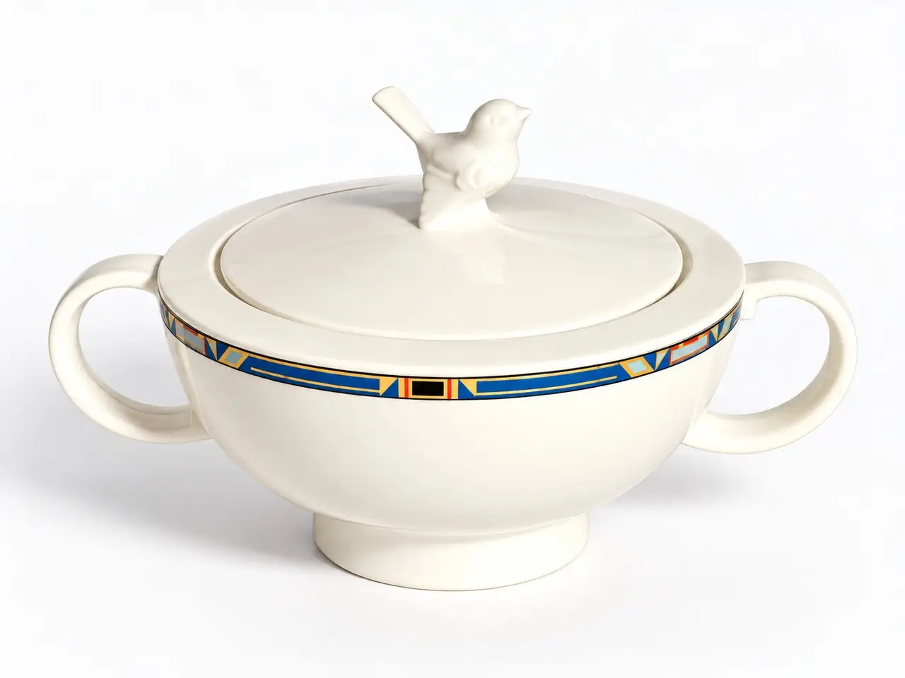 Photo of the Villeroy & Boch "Bari" soup tureen on the phone